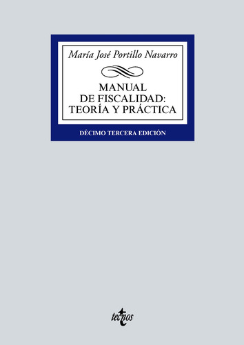 Libro Manual De Fiscalidad Teoría Y Práctica 2021 De Portill