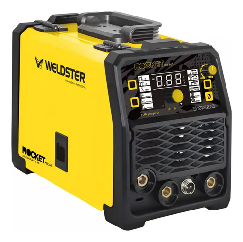 Soldadora Inversora Microalambre 110/220v 160a Rocket Mix160
