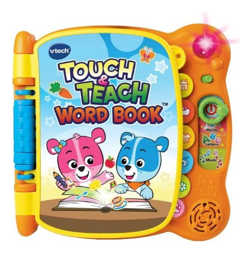 Libro De Palabras Vtech Touch And Teach, Naranja [u]
