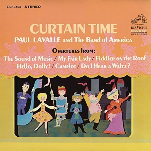 Paul Lavalle Curtain Time Cd