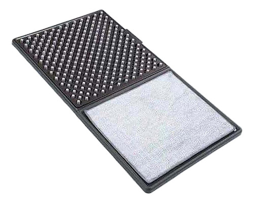 Alfombrilla Desinfectante Zapatos De Baño De Pies Gris