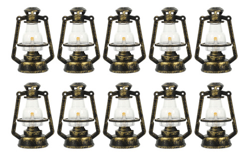 Mini Linterna De Aceite, Mini Lámpara De Queroseno Led 10