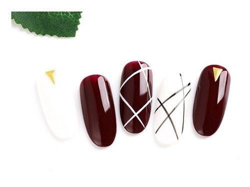 Imagem 6 de 8 de Kit3 Pincel Fina Profissionais Decoração De Unha Natural/gel