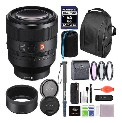 Lente Sony Fe 50mm F1.2 Gm (sel50f12gm) Full-frame Com Acc
