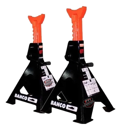 Caballetes Bahco X2 Para Auto/camioneta 6tn Bh36000 Tripode