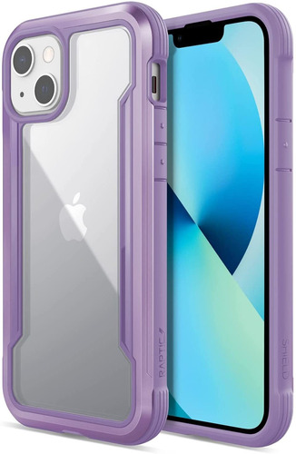 Funda Marco De Aluminio Para iPhone 13 Purpura