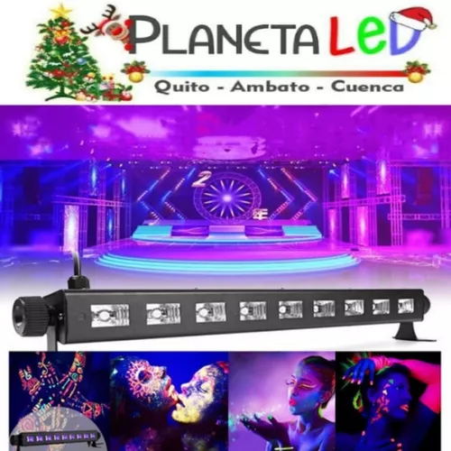 Lampara Led Uv Luz Negra Potente Discoteca Fiesta 36W - VISION LED