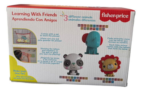 Juguete De Baño Aprendiendo Con Amigos Fisher-price Elefante
