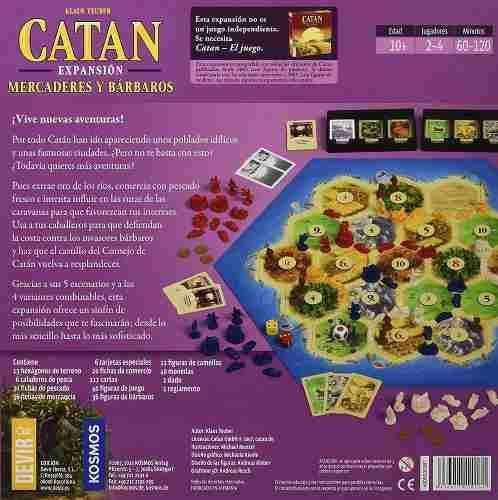 Catan: Mercaderes Y Bárbaros Expansión En Español Devir