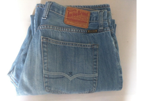 Blue Jeans Lucky Brand, Talla 34-29. Usado. Importado.