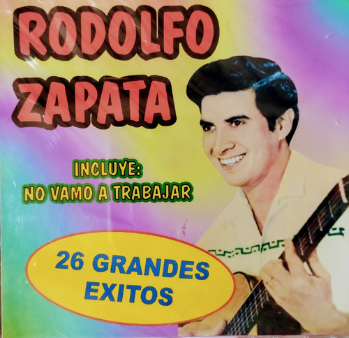 Rodolfo Zapata Cd Nuevo 26 Grandes Éxitos De Su Trayectoria 