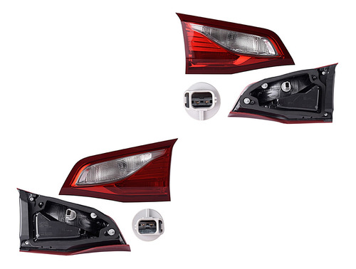 Set Calaveras Int Generica Chevrolet Equinox 18