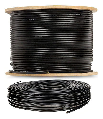 Cabo Manga 2x22 Awg - Com Blindagem Preto - 3 Mt