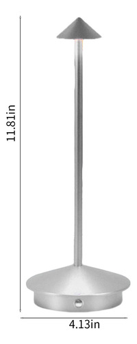 Lámpara Led De Mesa De Comedor Recargable Regulable