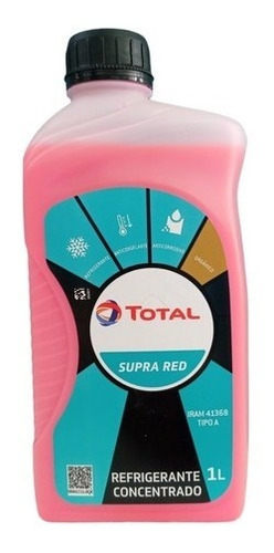 Refrigerante Anti Congelante Total Supra Red X1lt