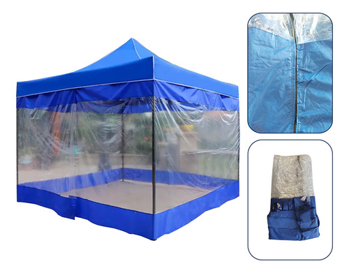 Funda Lateral Engomada Para Toldo 3x3 (4 Paredes)
