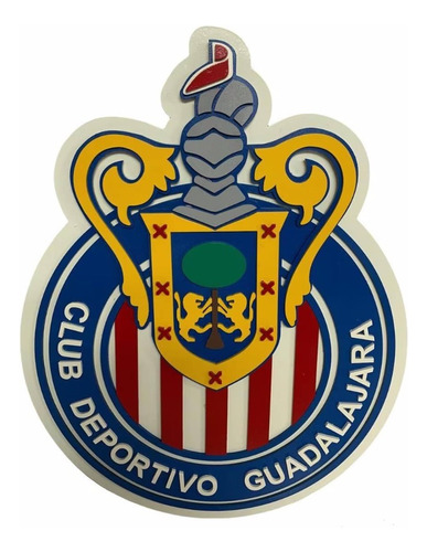 Escudo Club Guadalajara Chivas , Corte Láser Madera De 70 Cm