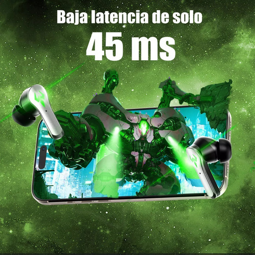 Audífonos Inalámbricos Para Juegos Bluetooth 5.2 Con Cancela