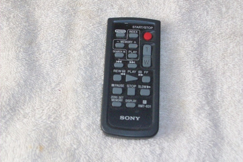 Control Remoto  Para Video Camara Sony Modelo-rmt-831