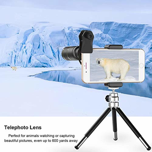 Apexel Cell Phone Camera Lens Kit -remote