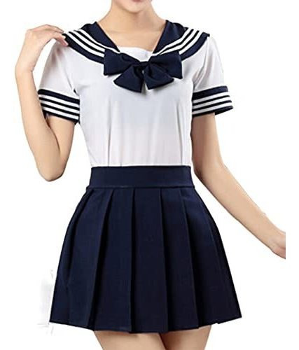 Disfraz Uniforme Escolar Wenhong Anime Femme.