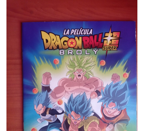 Álbum Dragon Ball Super Broly Completo