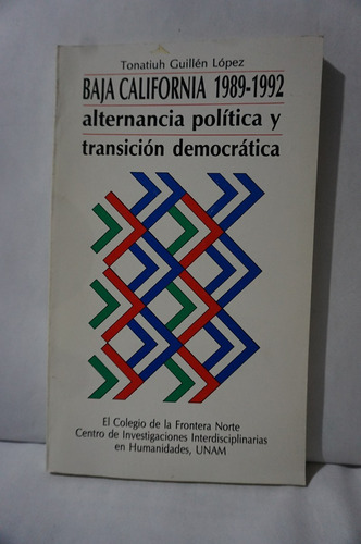 Alteración Política Y Transición Democrática, Tonatiuh G.