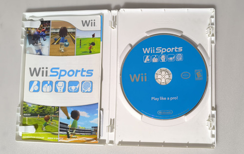 Juego Nintendo Wii Sports Original En Caja + Guia (Usado)