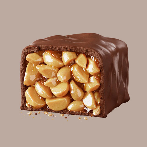 Sweet Pé De Moleque/chocolate Amargo 24 Un 14g Cada Pinati