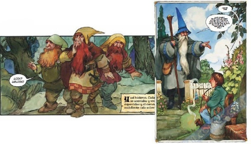 Imagen 6 de 7 de El Hobbit. Historia De Una Ida Y Una Vuelta En Cómic (edición De Lujo)