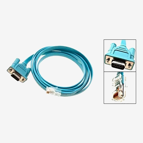 Cable De Consola Rs232 Db9 Serial -a- Lan (tipo Cisco)