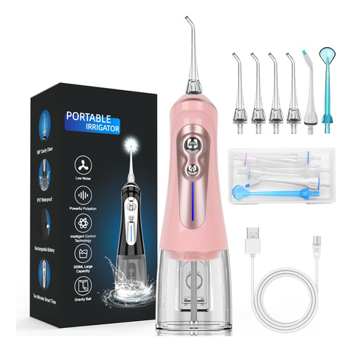 Nbgrlvs Puas Dentales De Agua Para Limpieza De Dientes, 6 Mo