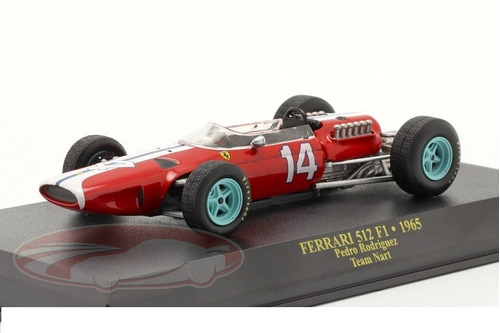 Ferrari 512 F1 # 14 Pedro Rodriguez Team Nart 1965 Esc 1/43