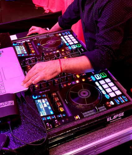 Controlador Dj Mixer Denon Mcx8000 Poco Uso Negro (Usado)