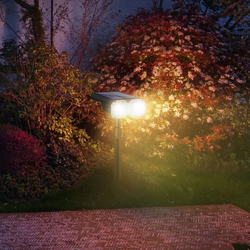 Luces Solares Led Para Exteriores, Focos De Paisaje Terrestr
