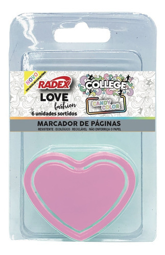 Clips Marcador De Pagina Love Fashion Tons Pasteis - Radex