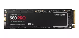 Disco sólido SSD interno Samsung 980 PRO MZ-V8P2T0B 2TB