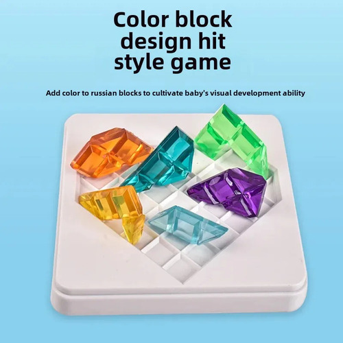Jogo Educacional De Mesa Iq Focus Puzzle Game Assembly