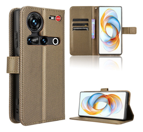 Funda Para Nubia Z70 Ultra Estampado De Diamante+mica