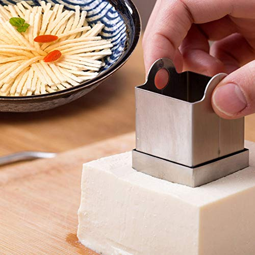 Cortador De Tofu De Acero Inoxidable, Práctico Tofu Pr De Fo