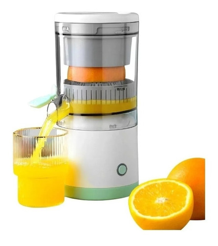 Exprimidor Electrico Recargable Zumo De Naranja Limón Natur