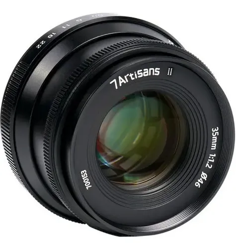 Lente 7artisans 35mm F1.2 Câmera Sony E-mount Alpha Nex Apsc