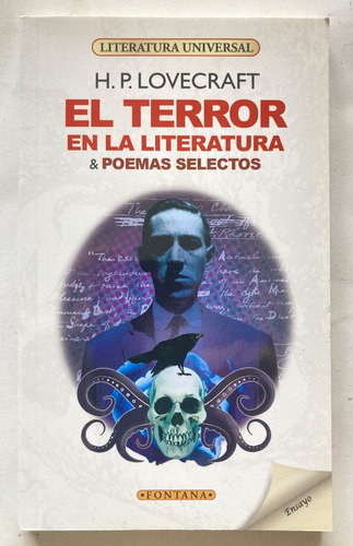 Libro Ensayo: El Terror En La Literatura. De H. P. Lovecraft