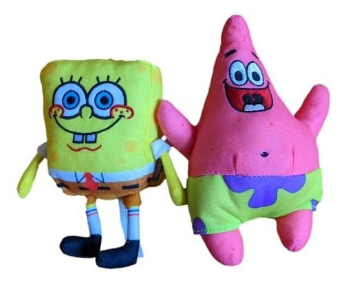 Spongebob 10 Pulgadas Y Patrick 11 Pulgadas Relleno 78jr4