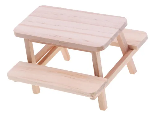 Para Modelo De Banco De Escritorio 1:12, Taburete De Mesa