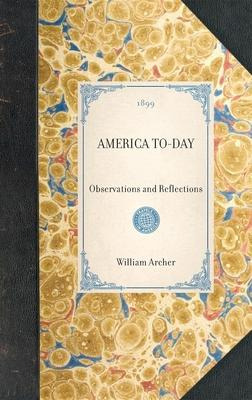 Libro America To-day - William Archer