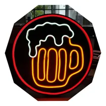 Comprar Cartel Chopp De Cerveza En Neón Led Deco \u002F Ambientación