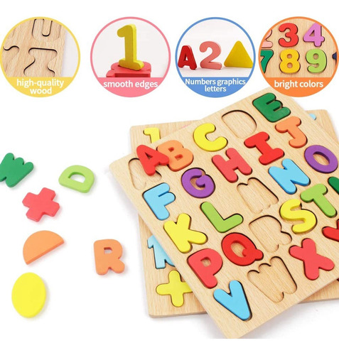 Rompecabezas Para Niños Juguetes De Aprendizaje Preescolar