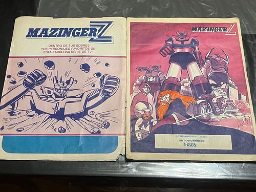 Álbum Figuritas Mazinger Z Original 80s Ultra Figus Completo (Usado)