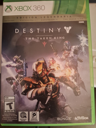 Destiny: The Taken King  Legendary Edition Xbox 360 Físico